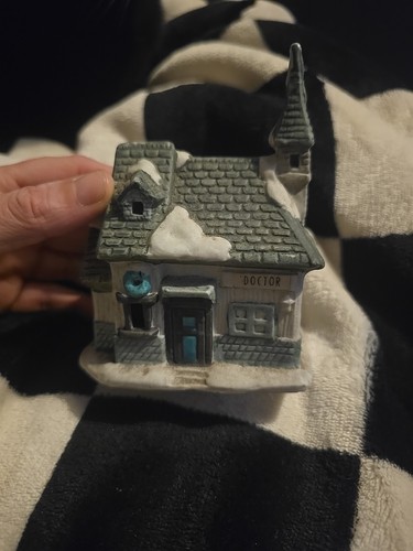 Porcelain christmas village - christmas,