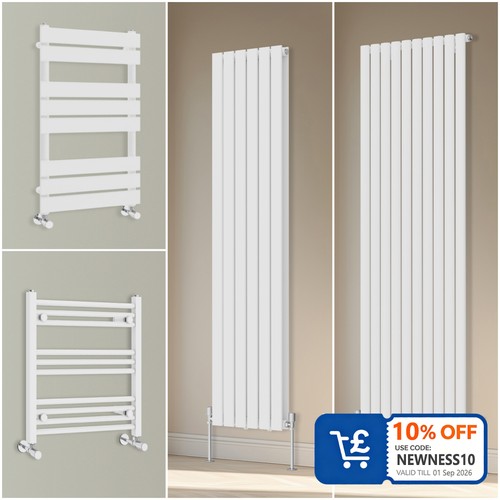 Designer white flat - white, panel