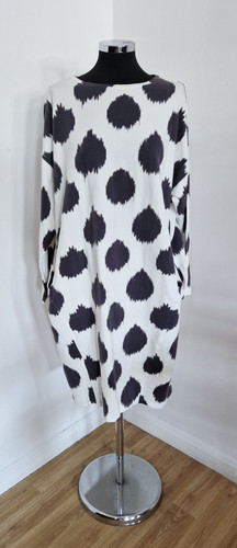 Masai white black - black, dress