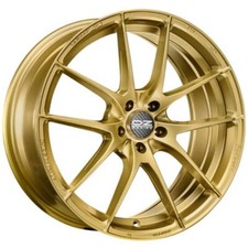 ALLOY WHEEL OZ RACING LEGGERA HLT FOR SUBARU IMPREZA 7.5X17 5X100 RACE GOLD QKC