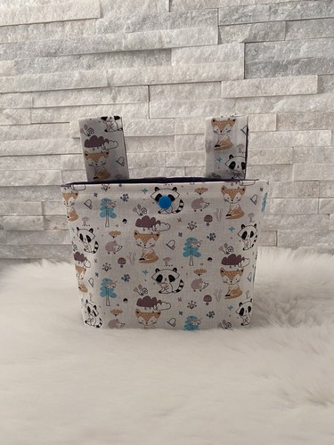 Handlebar bag fox raccoon - handlebar,