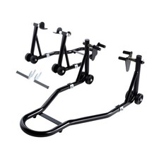 Front and Rear Motorcycle Extra Heavy Duty Rear Paddock Stand For Most DIY KY