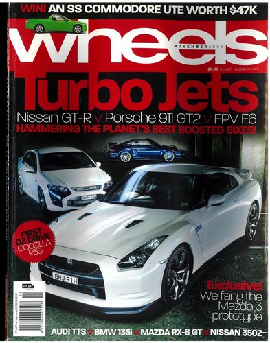 Wheels magazine november 2008 - wheels,