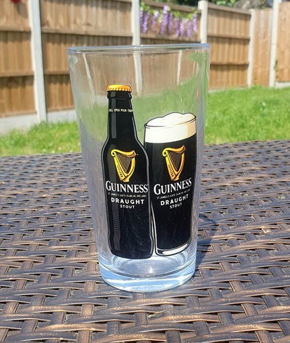 Guinness print pint - guinness, glass