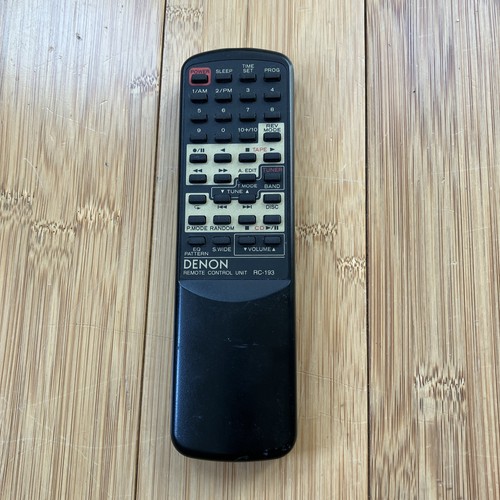 Denon 193 black - black, fully
