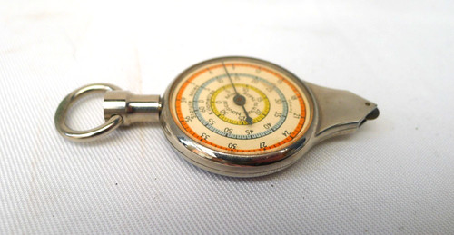 Vintage opisometer map - opisometer,