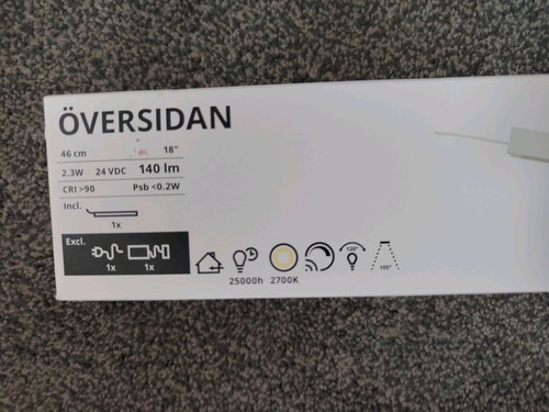 Ikea översidan led wardrobe