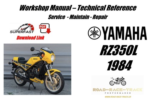 Yamaha rz350l rz350 service - l,