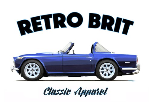 Triumph tr5 shirt retro - triumph, t-shirt.