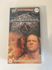 WWF Armageddon 1999 VHS Video Tape WWE WCW ECW Exclusive Footage Silver Vision