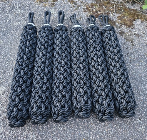 Narrowboat side fender - -, black