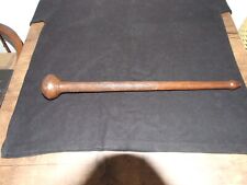 a.19th century hand carved african knobkerrie