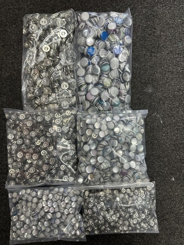 4000 assorted covering buttons - assorted,