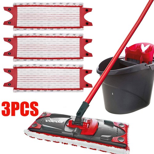 Replacement refill mop head - 3x,