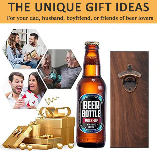 Wall mounted cast - iron, beer