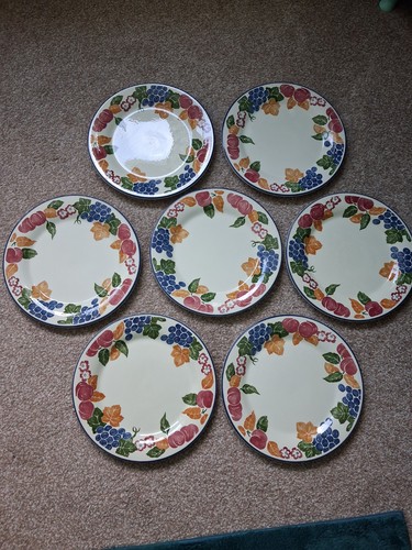 Vintage dinner plates - 7,