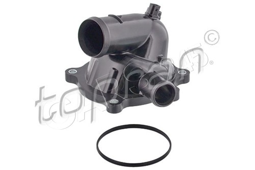 Coolant thermostat fits audi - thermostat,
