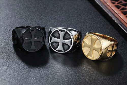 Men titanium steel knights - steel,