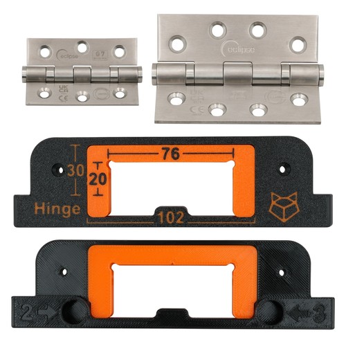 76mm 102mm hinge - 76mm, +