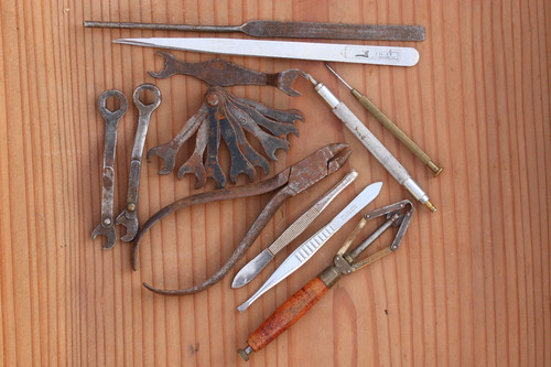 Vintage watchmakers tools - vintage,