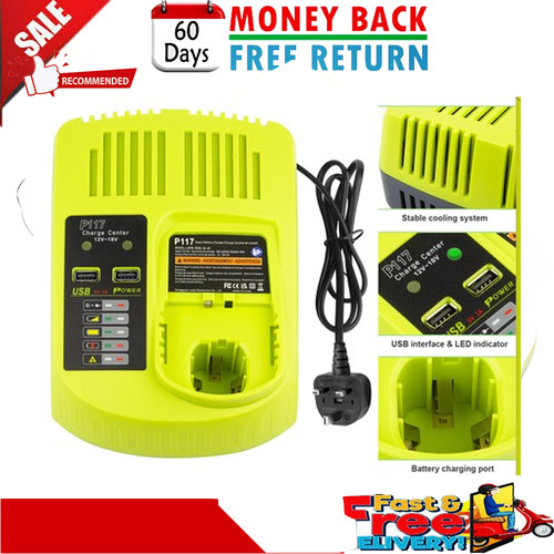 P117 18v fast - p117, charger