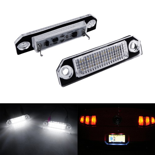 White led licence number - white,