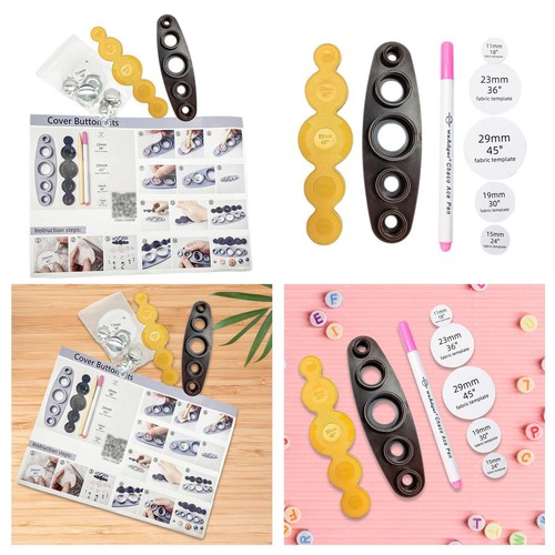 Button maker machine fabric - button,