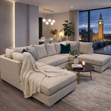 U Shape Sofa Cinema Sofa L