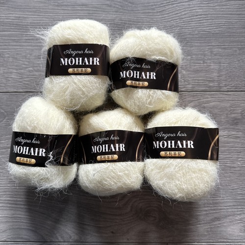 25g balls mohair wool - 5,