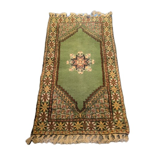 Oriental maroccan rug green - oriental,