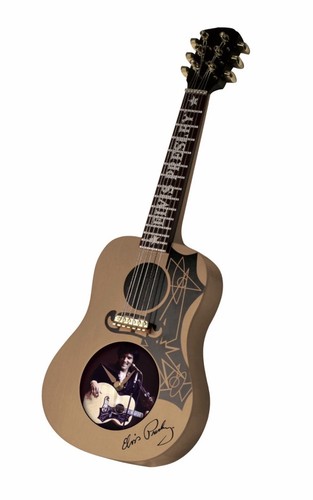 Elvis guitar clock - guitar, 1