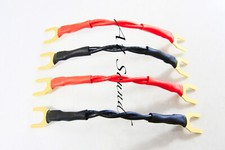 Audioquest Rocket 22 Bi Wire Link Jumper Bridging Speaker Cables 10 Cm 4 Links