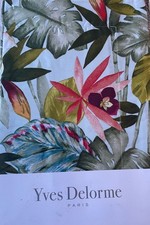 YVES DELORME UTOPIA ORGANIC COTTON SATIN PAIR OF STANDARD PILLOWCASES LUXURY