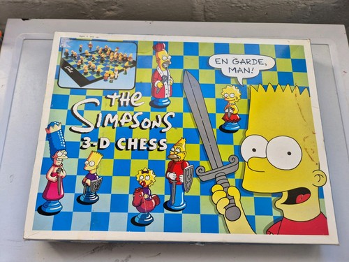 The simpsons chess set - simpsons,