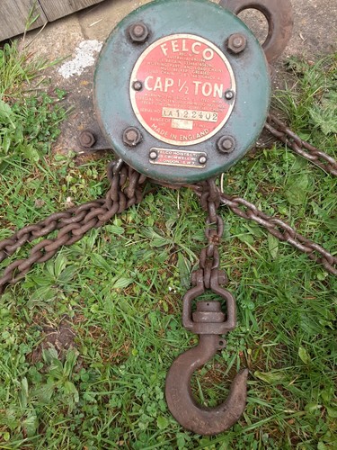 Vintage felco hoists - vintage, hoists,