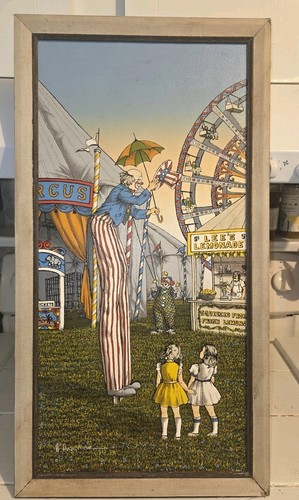 Vintage hargrove serigraph - vintage,