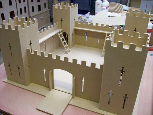 Wooden castle - wooden,