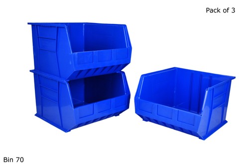 Rhino tuff bin plastic - 70,