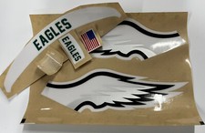 Eagles Full Size Football Helmet Decals High Quality 20 Mil Speed Set !