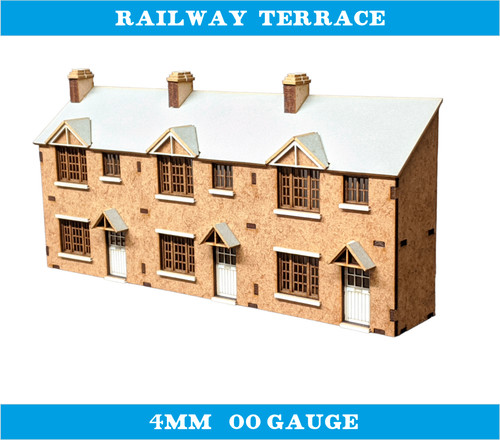 Railway terrace laser cut - terrace,