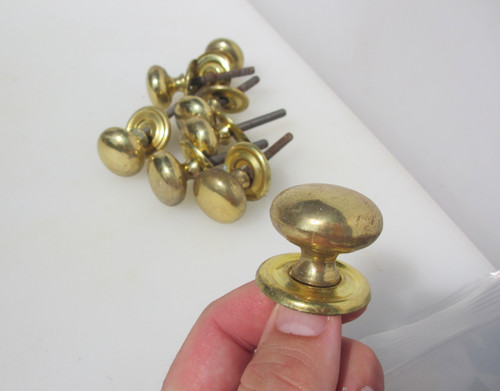 Vintage brass cabinet - vintage,