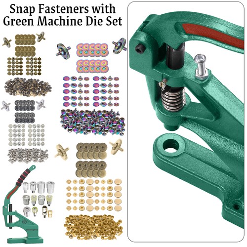 Green machine hand press with - machine,