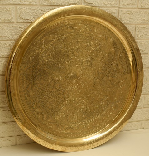 Handmade moroccan round - moroccan,