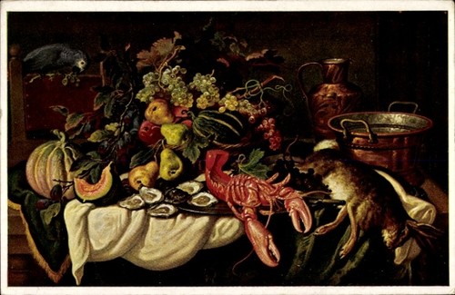 Artist postcard kunz - artist, kunz,