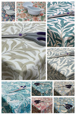 Wipe Clean Tablecloth Oilcloth PVC Wipeable RECTANGLE Oilcloth - WILLIAM MORRIS