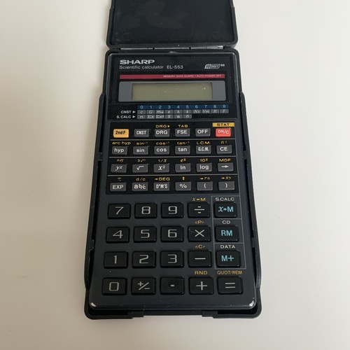 Sharp scientific calculator - sharp,