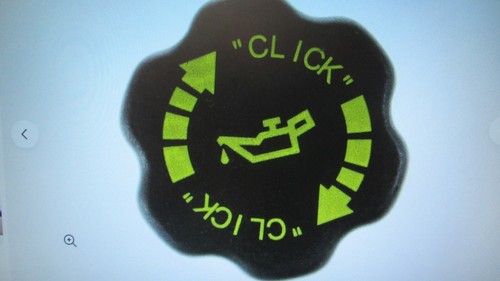 Genuine ford oil filler cap - oil,