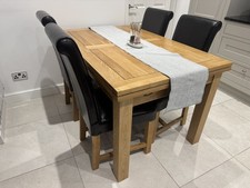 Oak Furnitureland Scroll Back