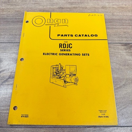 Onan generator original - onan, oem