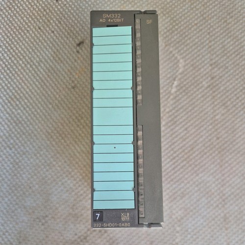 Siemens analogue output - siemens, s7